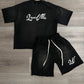 BLACK LAWVILLE ACID WASH SET