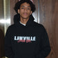 BLACK LAWVILLE PULL OVER HOODIE