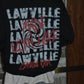 BLACK LAWVILLE PULL OVER HOODIE