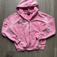 PINK LAWVILLE ZIP UP HOODIE