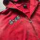 RED LAWVILLE ZIP UP HOODIE