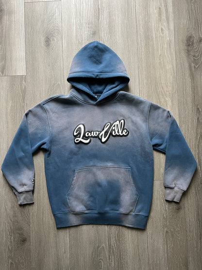 INDIGO LAWVILLE PULLOVER HOODIE