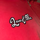 RED LAWVILLE ZIP UP HOODIE