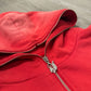 RED LAWVILLE ZIP UP HOODIE
