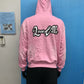 PINK LAWVILLE ZIP UP HOODIE