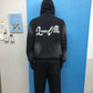 BLACK LAWVILLE ZIP UP HOODIE