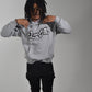 GREY LAWVILLE PULLOVER HOODIE