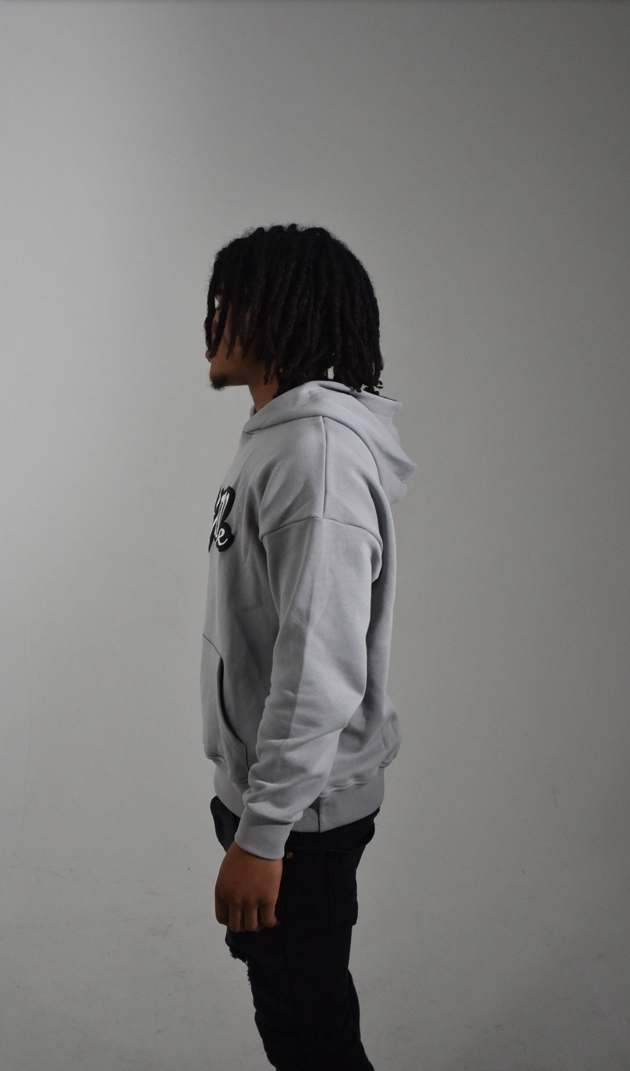 GREY LAWVILLE PULLOVER HOODIE