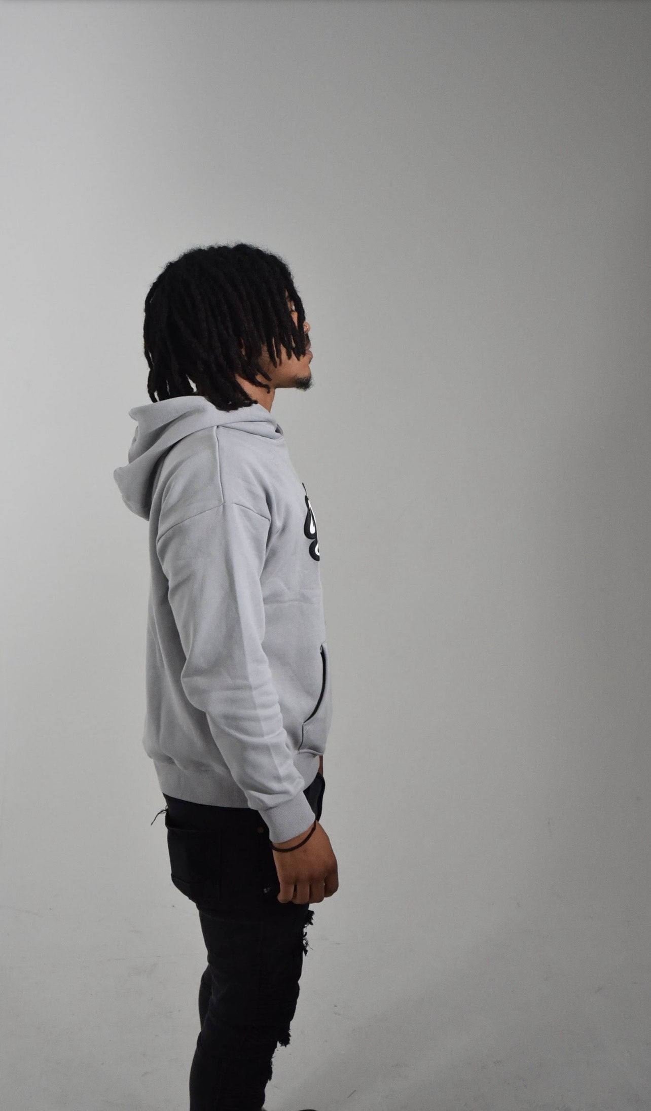 GREY LAWVILLE PULLOVER HOODIE