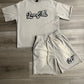 GREY LAWVILLE ACID WASH SET