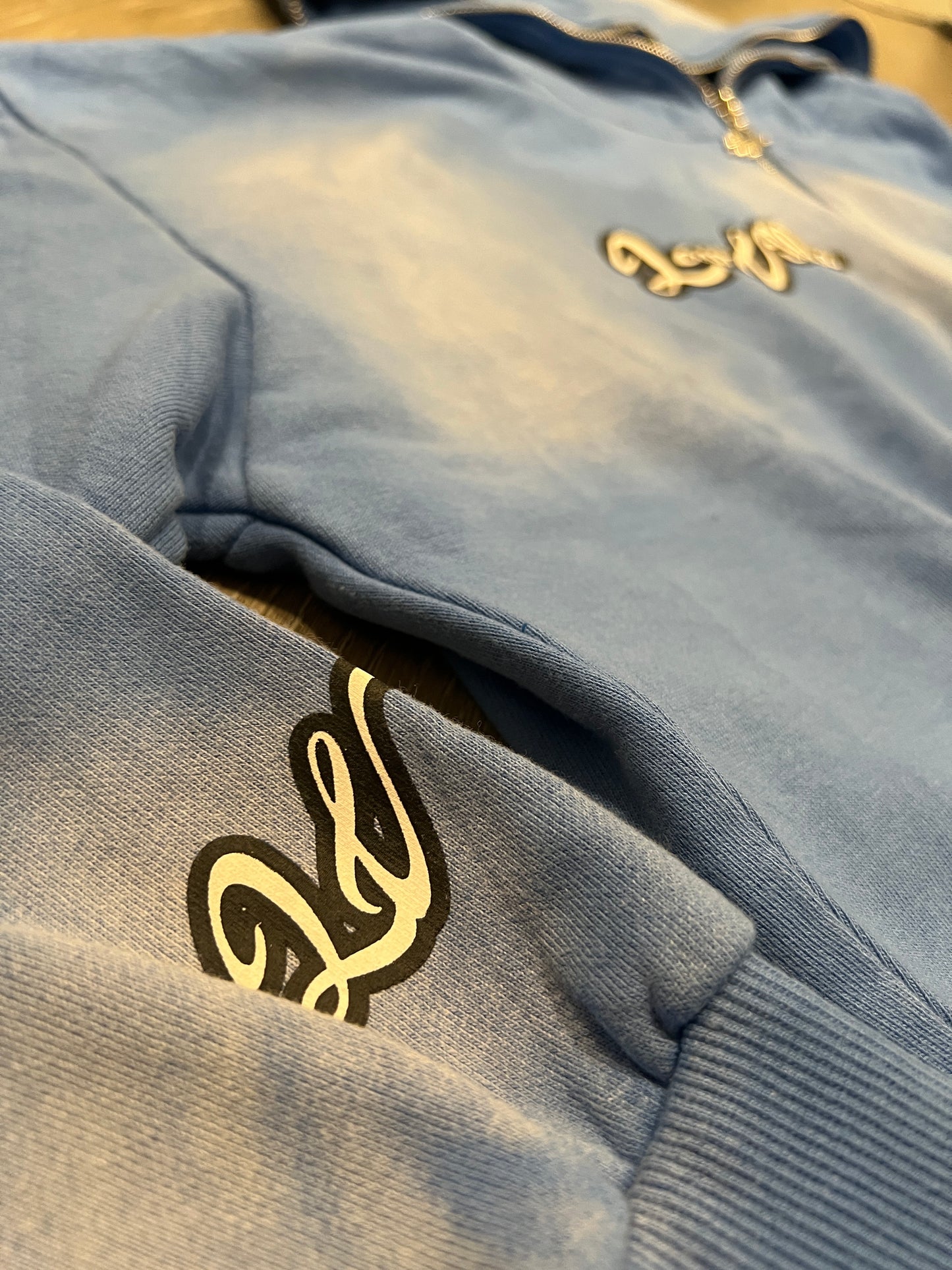 BLUE LAWVILLE ZIP UP HOODIE