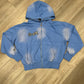 BLUE LAWVILLE ZIP UP HOODIE