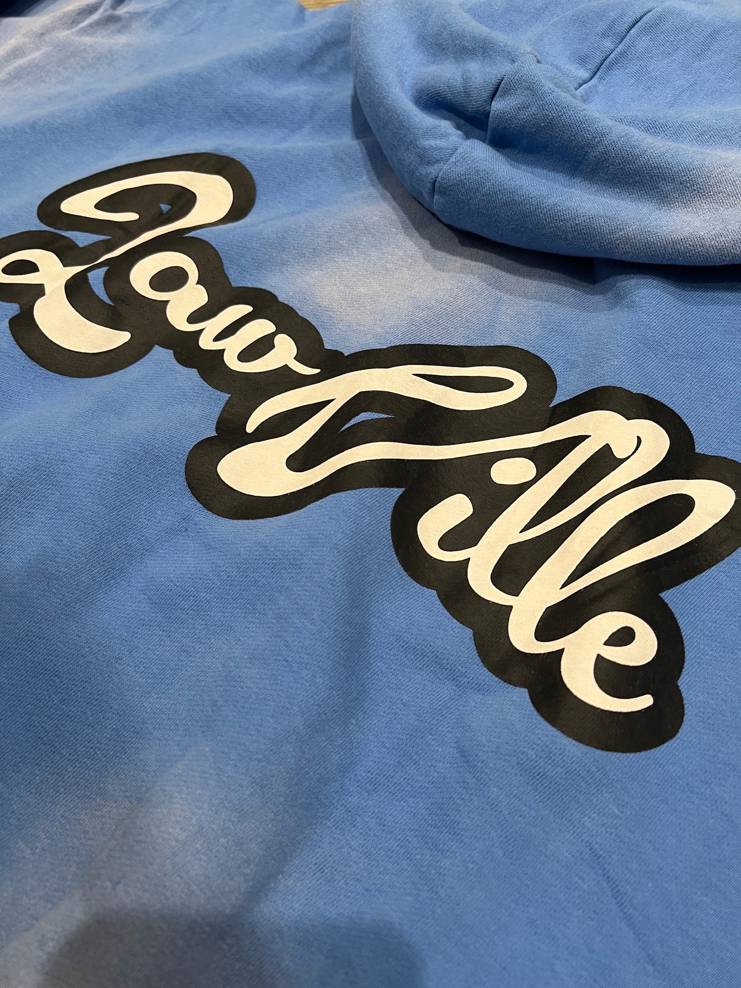 BLUE LAWVILLE ZIP UP HOODIE