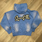 BLUE LAWVILLE ZIP UP HOODIE