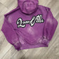 PURPLE LAWVILLE ZIP UP HOODIE