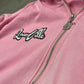 PINK LAWVILLE ZIP UP HOODIE