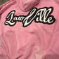 PINK LAWVILLE ZIP UP HOODIE