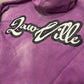 PURPLE LAWVILLE ZIP UP HOODIE