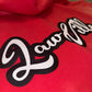 RED LAWVILLE ZIP UP HOODIE